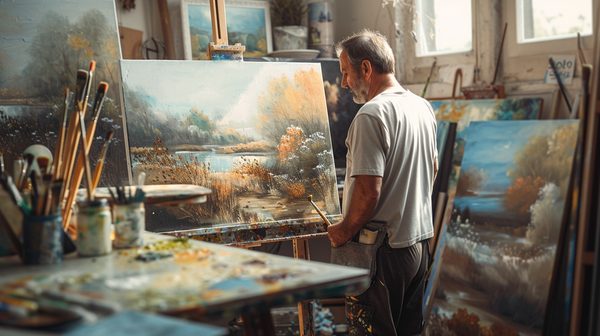 Découvrez Marc Guyot, artiste peintre camarguais exceptionnel
