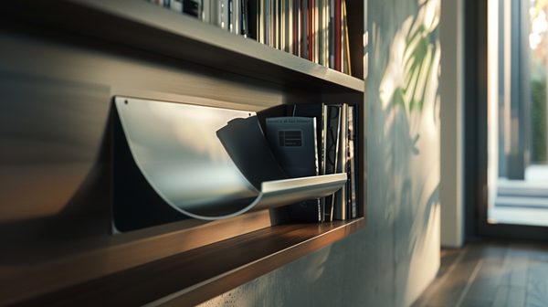 Porte-revue mural : organisez vos magazines avec style